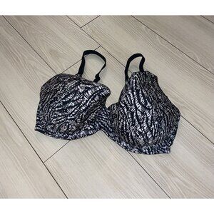 Modern Movement Y72BM450 Lightly Lined Underwire Bra Abstract Womens 36DD